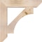 Ekena Millwork Westlake Slat Smooth Bracket, Douglas Fir, 5 1/2"W x 32"D x 32"H BKT06X32X32WTL06SDF - alternate 4